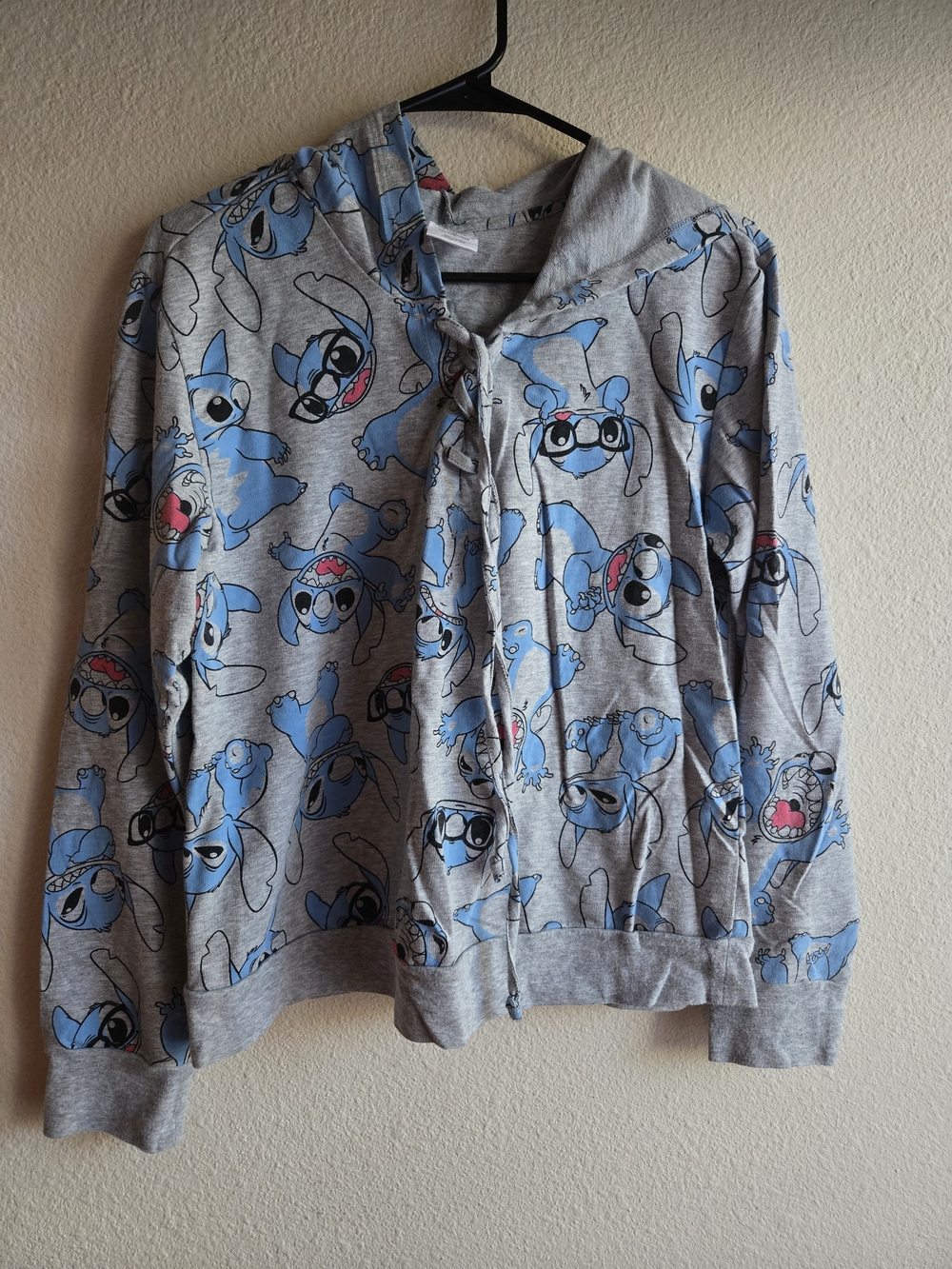 Disney Lilo And Stitch Hoodie Top Size L